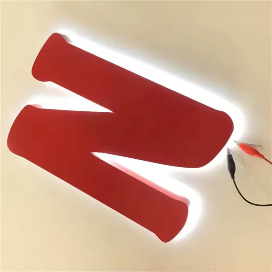 Factory Outlet Backlit 3D LED Letter Light Logo Sign Storefront Signage Custom