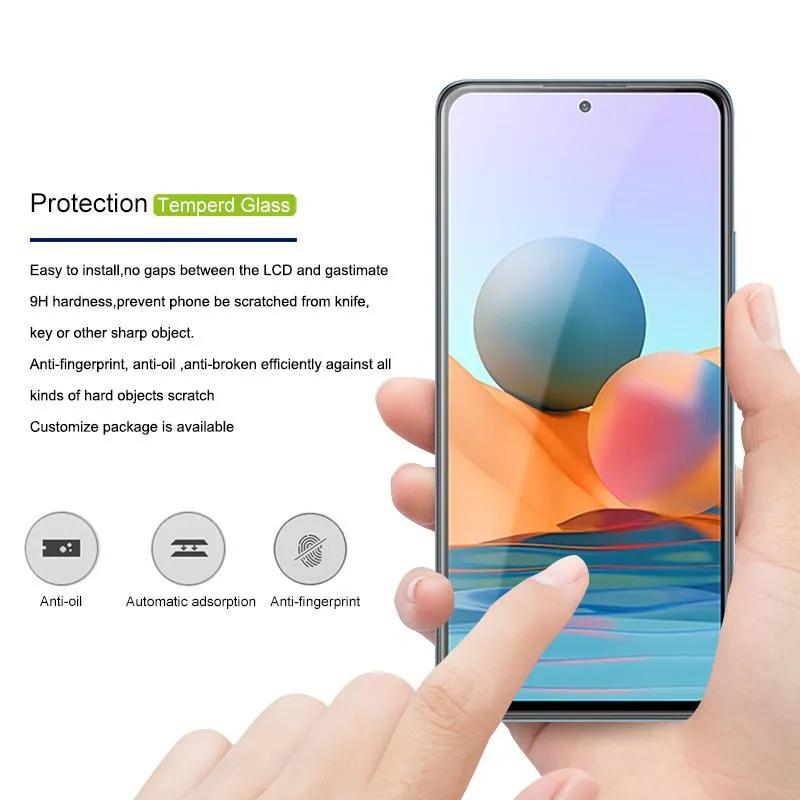 Anti-Scratch High Clear Tempered Glass for Xiaomi Redmi Note 12 Turbo Mobile Phone Glass Screen Protector