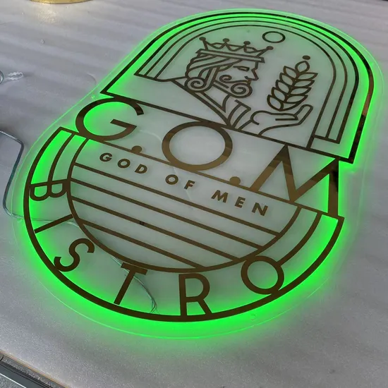 High-Quality Acrylic LED Neon Light Sign for Custom Signage