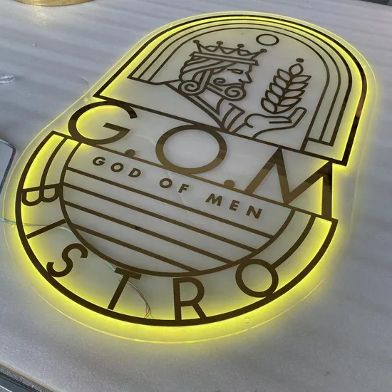 High-Quality Acrylic LED Neon Light Sign for Custom Signage