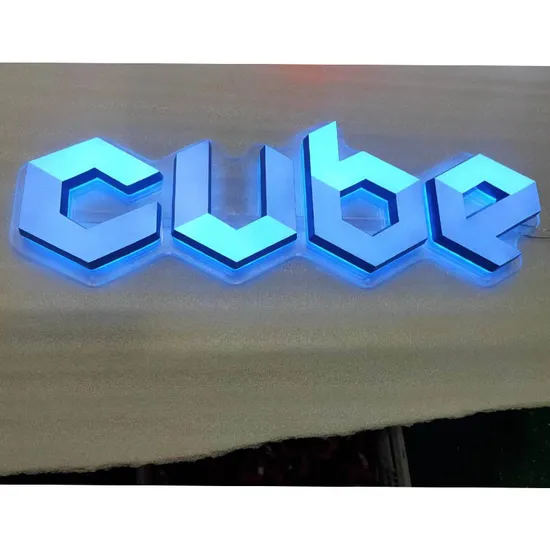 Illuminated Acrylic Letter 3D LED Letter Sign Board Good Price