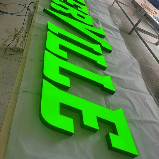 Illuminated Acrylic Letter 3D LED Letter Sign Board Good Price