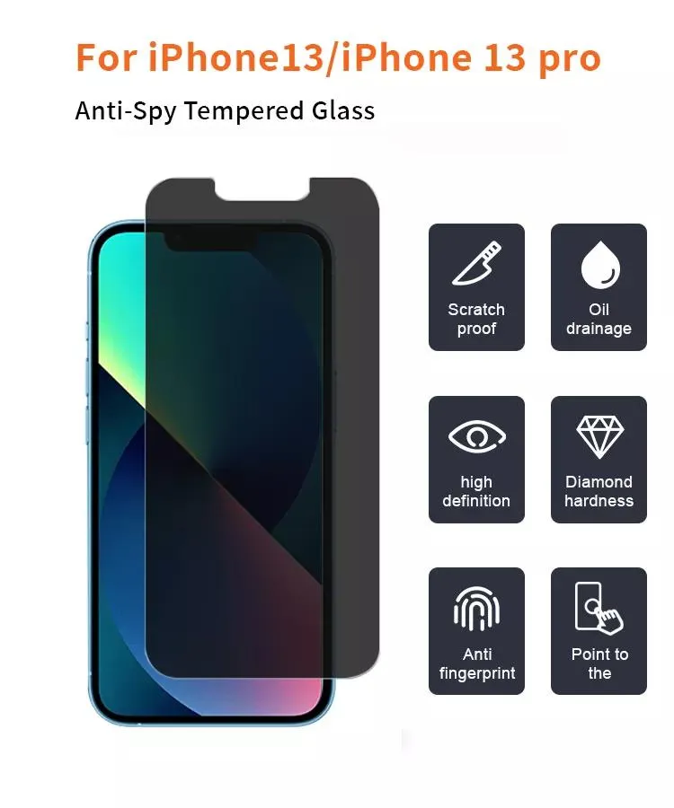 UV Privacy Phone Glass Anti-Spy Peep Edge Glue Screen Protector Tempered Glass for Samsung S23 S22 Ultra S21 Note 20 Ultra Curved Screen