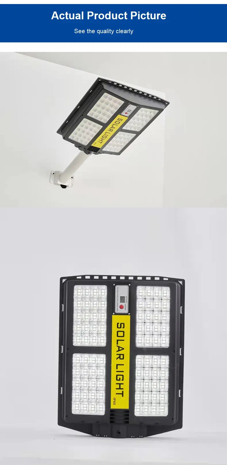 IP65 All in One Integrated LED Outdoor Solar Street Light