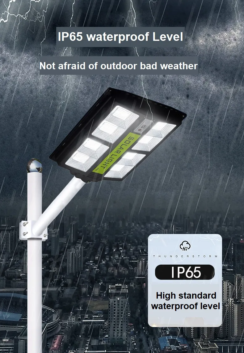 IP65 All in One Integrated LED Outdoor Solar Street Light