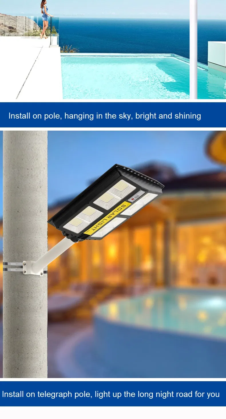 IP65 All in One Integrated LED Outdoor Solar Street Light