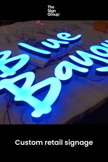 LED Illuminated Channel Letters 3D Acrylic Custom Letter Light Channel Sign 3D LED Letters Signs