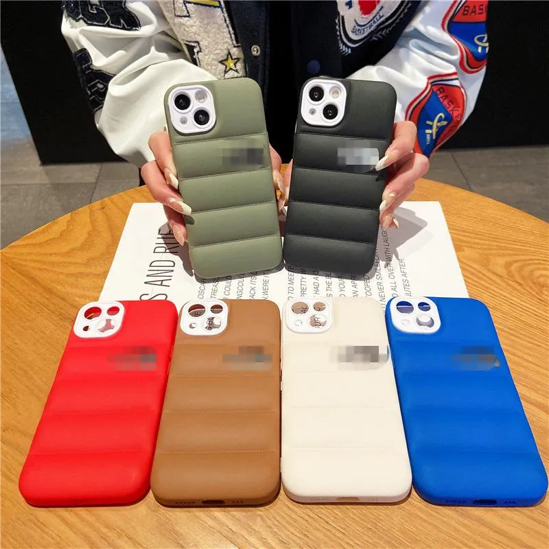 2.0mm Silicone TPU Mobile Phone Case for iPhone 15 14 13 7/8