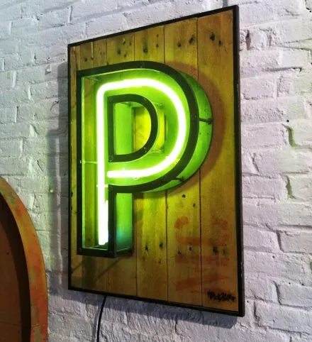 LED Metal Channel Letters with Neon Illuminated Sign Front Lit Letter Signs