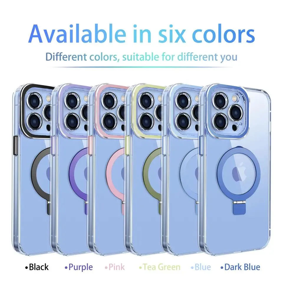 Big Window Magnetic Phone Case for iPhone 15 PRO Max 14PRO 13 12 Wireless Charge