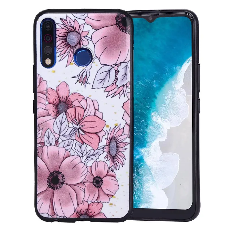 Cheap TPU Phone Cover Africa Mobile Case Flower Custom Print