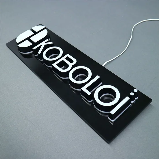 Outdoor Custom Office Sign Board 3D LED Letter Logo Signage Boards