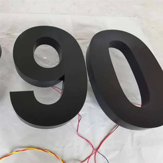 Wholesale Light up Letters Backlit House Number LED Signages Door Sign Custom