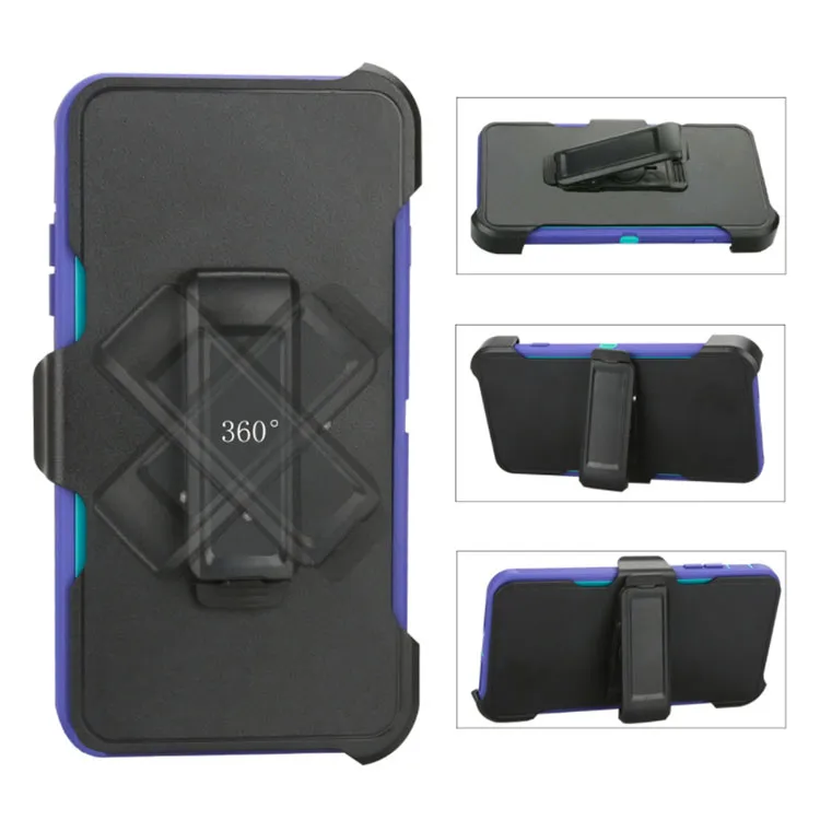 Heavy Armor Mobile Phone Case with Back Clip for iPhone 14