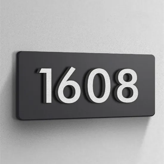 Acrylic Door Number Sign House Number Outdoor Letters Apartment Door Numbers