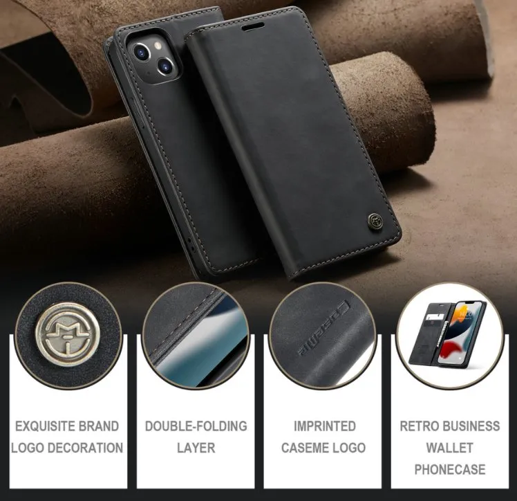 High Quality PU Leather Wallet Mobile Phone Case for Xiaomi Redmi Note 11 4G Note10 Kick Stand Retro Leather Case