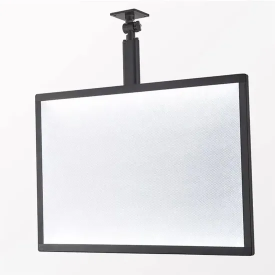 Aluminum Frame Slim LED Digital Menu Board Light Box