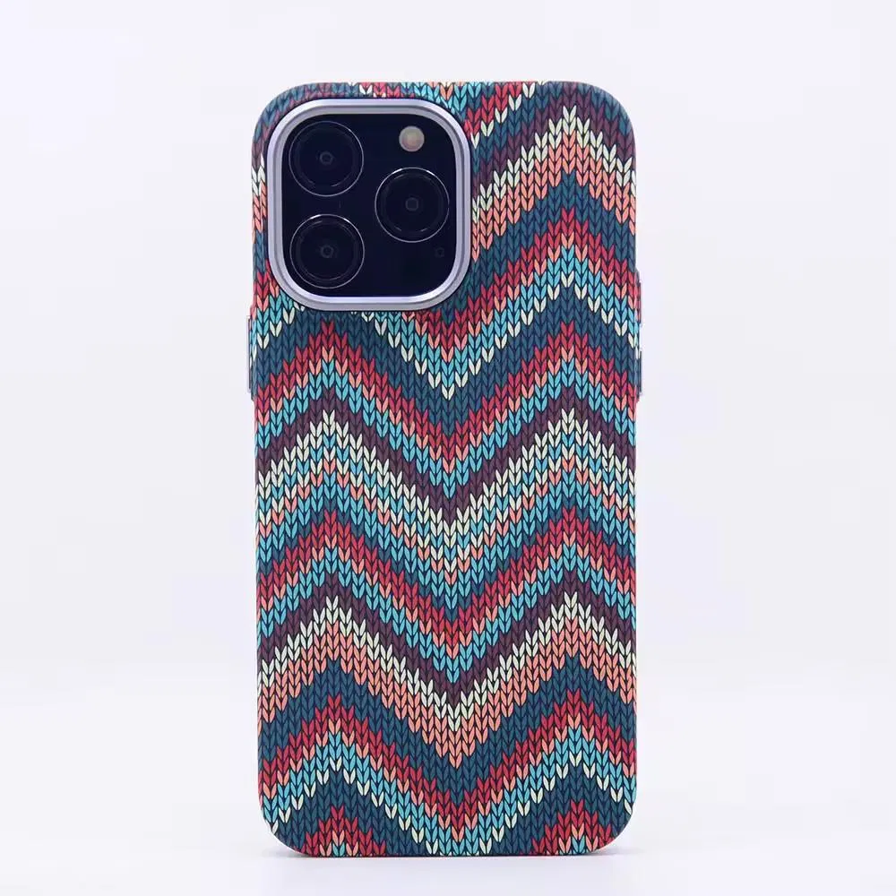 Luxo Design Phone Case for iPhone 14/15 PRO Max Classic Checkerboard Texture Slim PC Magnetic Cover Glow in The Dark