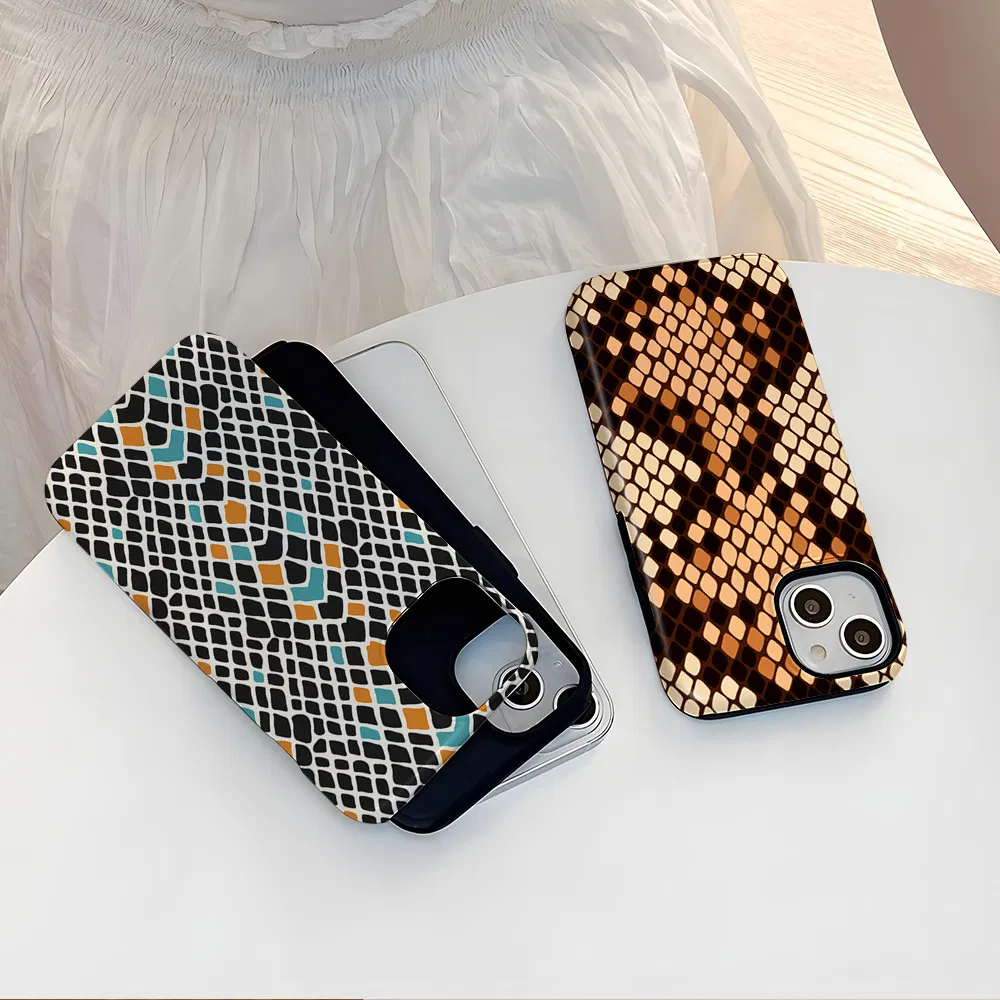 Luxury 2-in-1 Customized Sublimation Mobile Phone Case for iPhone 15 PRO Max