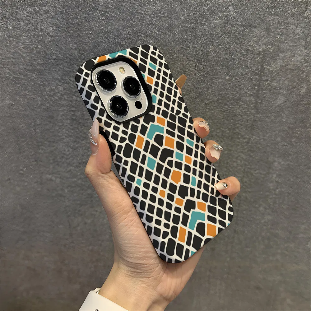 Luxury 2-in-1 Customized Sublimation Mobile Phone Case for iPhone 15 PRO Max