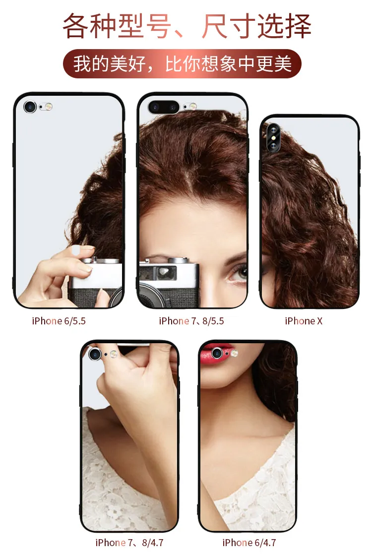 Makeup Mirror Phone Case Girls Glass I Phone14 PRO Max