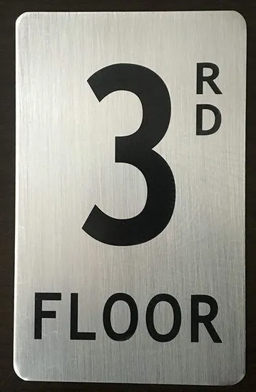 Custom Laser Cut Metal Acrylic House Door Plates Residence Address House Number Sign