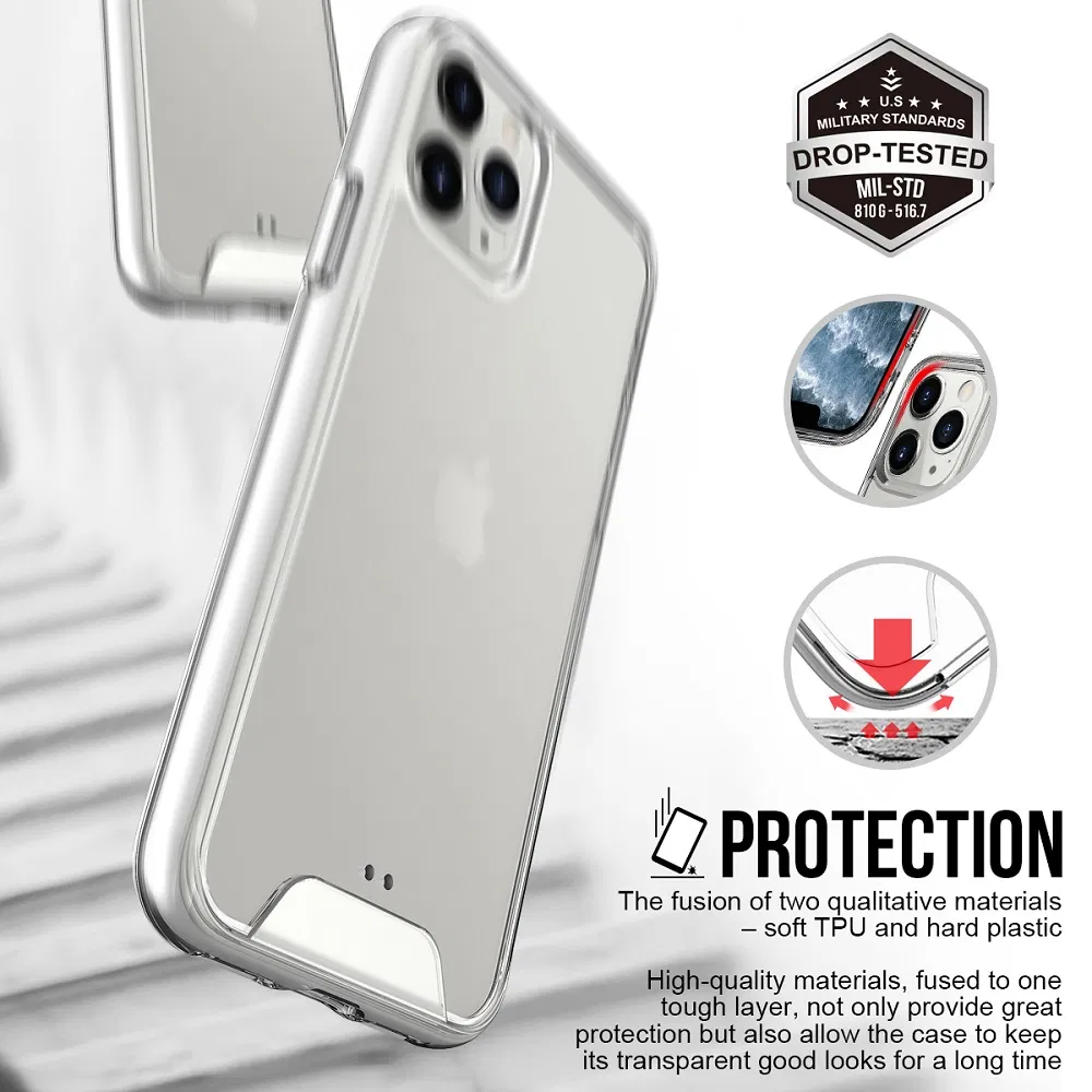 New Arrival Clear PC Phone Case for iPhone 14 PRO Max Space Case Shockproof Back Cover Case Anti-Yellowing