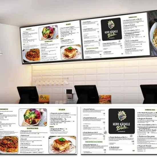 Customized LED Menu Board Light Box