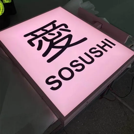 Giant SUS Metal LED Light Box Acrylic Cut Letter Commercial Use