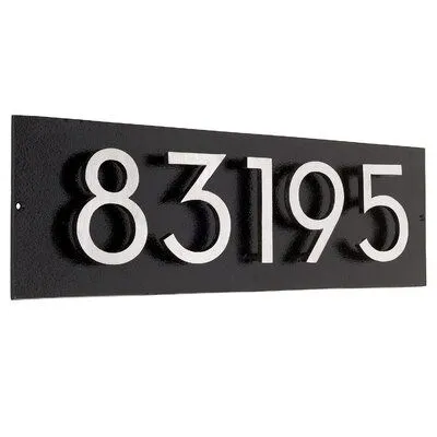 House Address Number Sign Metal Address House Number Sign Stainless Steel Hotel Room Floor Number Sign