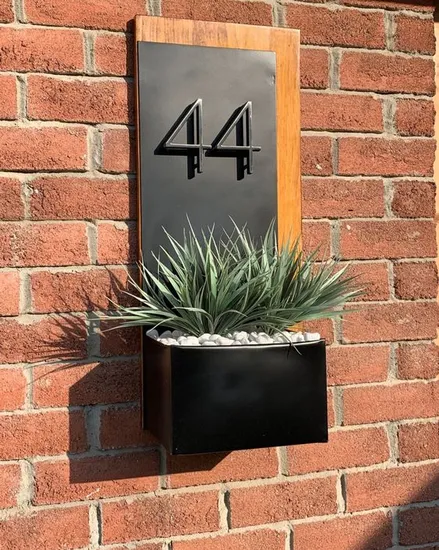 House Address Numbers House Number Sign Door Sign Outdoor Address Signage