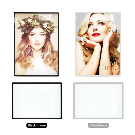 LED Snap Frame Acrylic Lighted Picture Light Box