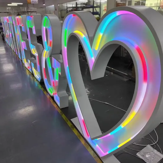 Marry Me Frame Neon Letter Sign Running RGB LED Light Signage