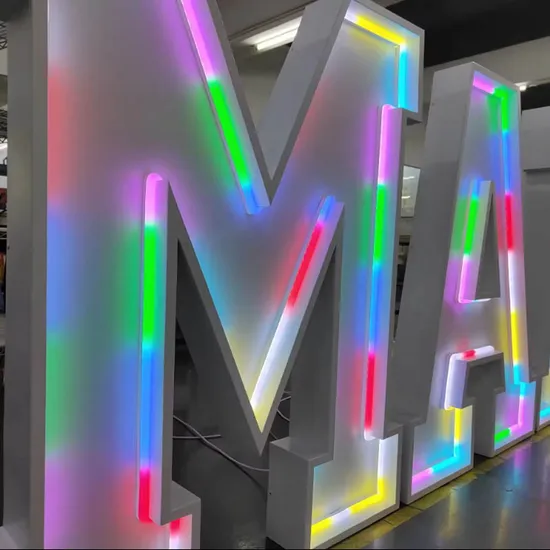 Marry Me Frame Neon Letter Sign Running RGB LED Light Signage