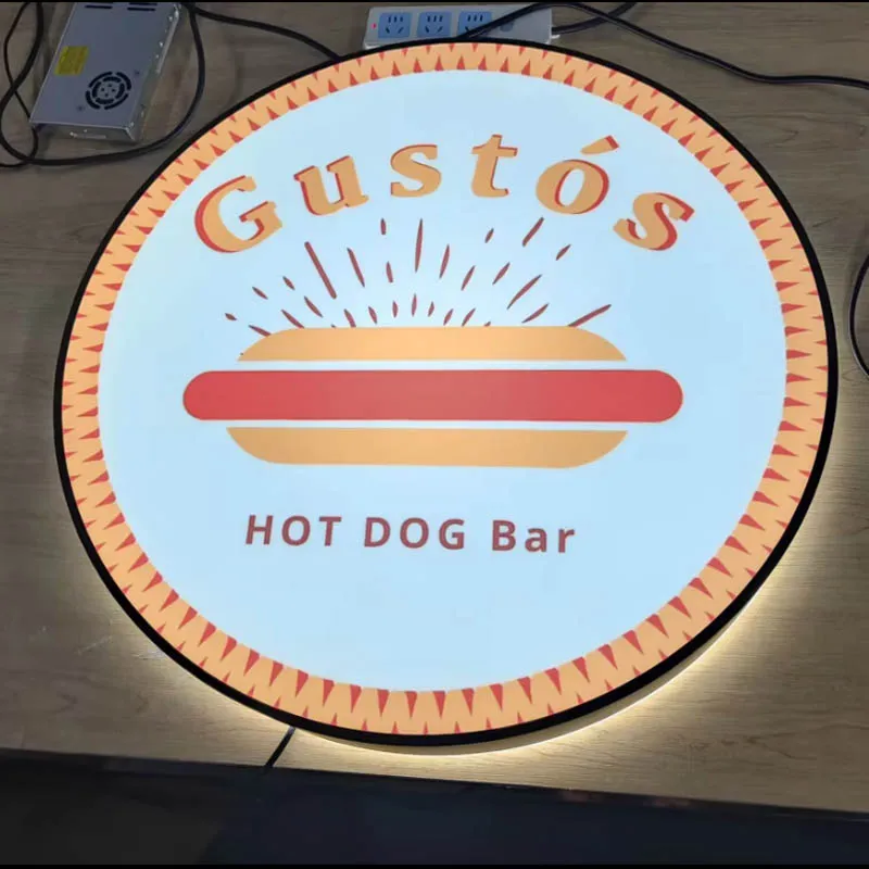 Outdoor 3D Illuminated Channel Letters LED Light Box Logo