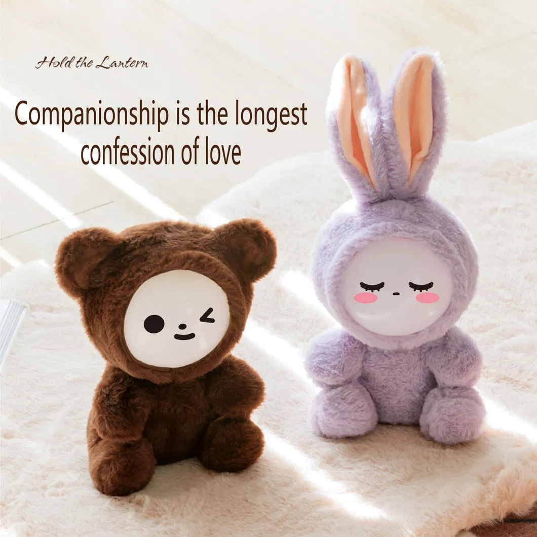 Soft Plush Toy for Baby Sleep Aid Baby Night Light Gift