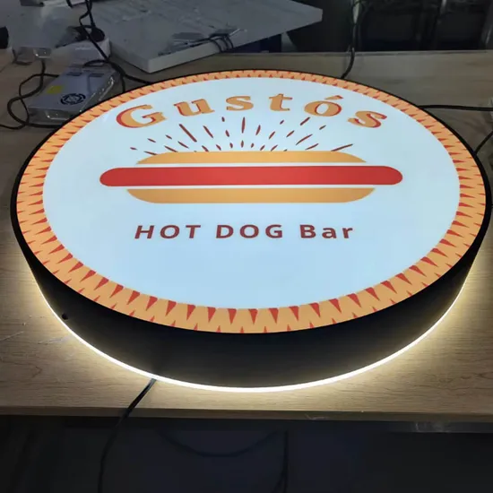 Outdoor 3D Illuminated Channel Letters LED Light Box Logo