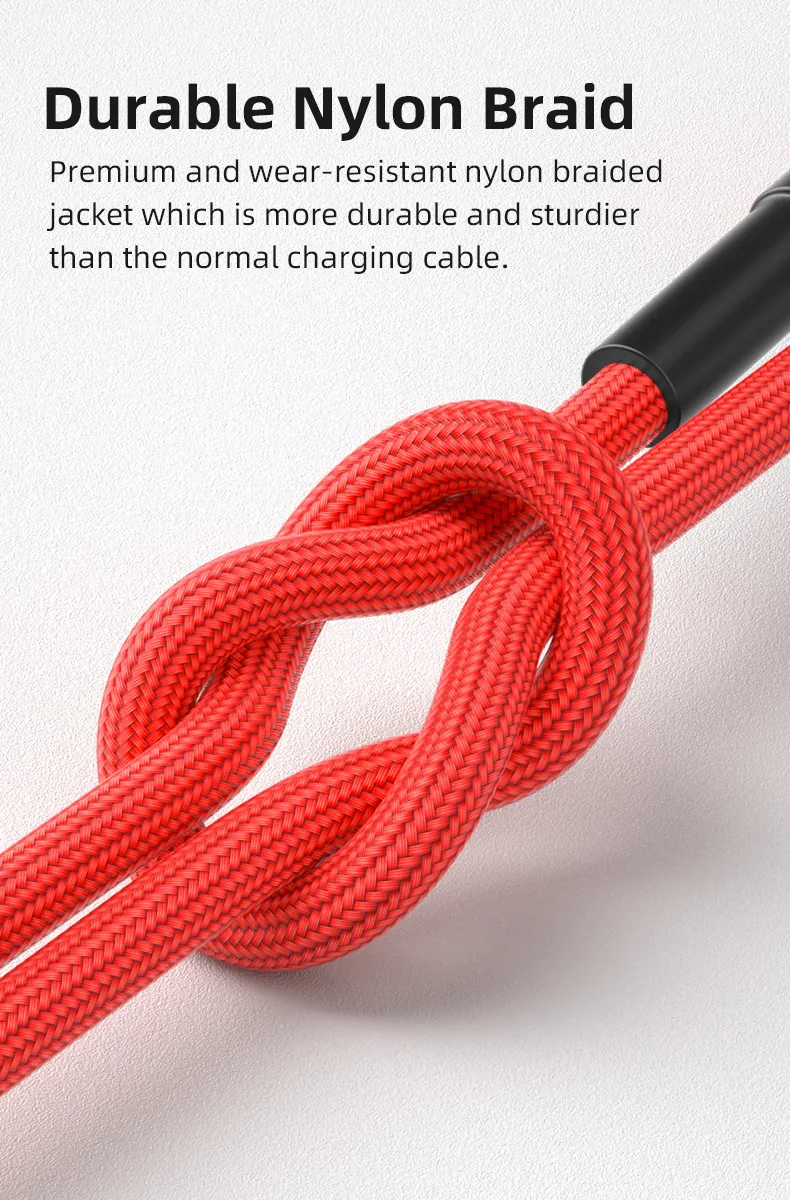 1 Meter 2 Meters Sr Lengthened Reinforced 180 Degrees Free Rotation Fast Charging Data Cable Type-C to Type-C Cable in Pd 60W