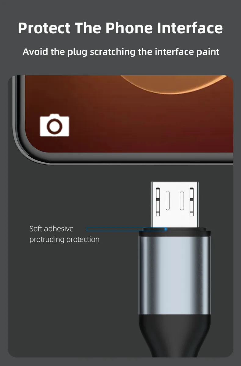 1 Meter 2 Meters Sr Lengthened Reinforced Upgraded Charging Micro Data Cable USB to Micro Charging Cable