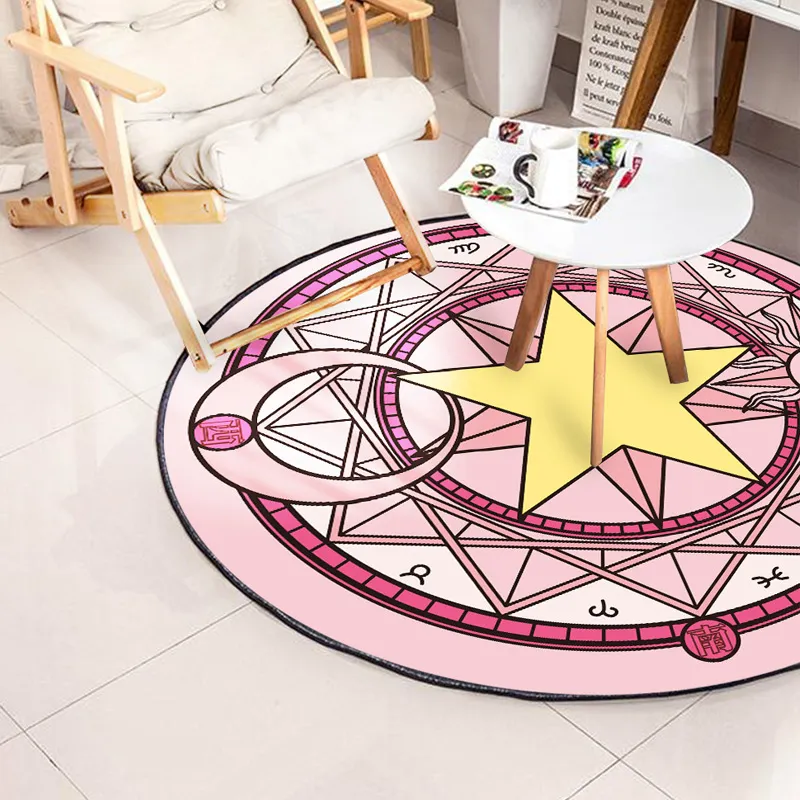 3D Print Round Kids Play Mat for Friendly Children Playing Floor Mat