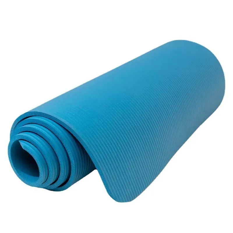 Custom Non-Slip Extended Rubber Sports Gym Yoga Mat Home Exercise