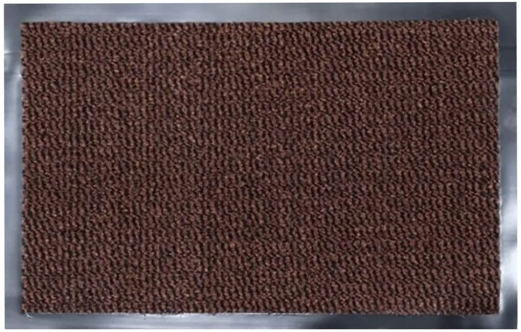 Custom Waterproof Washable PVC Outside Door Mats Anti-Slide Rubber Back Mat