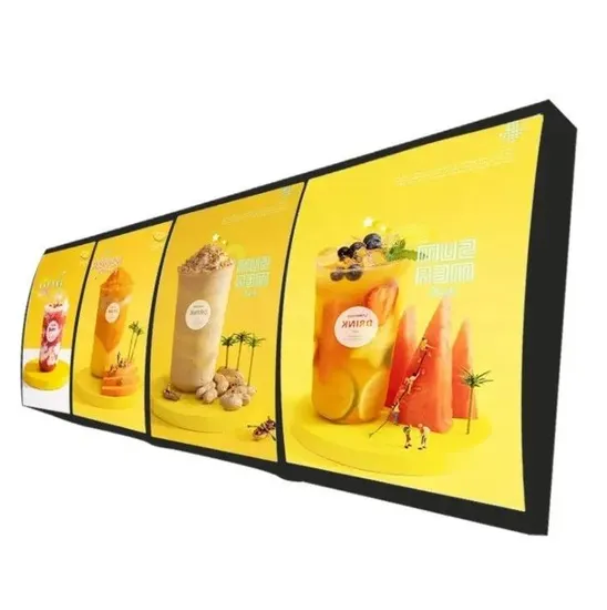 Ultra Thin Light Box Photo Frame Poster Aluminum Snap Frame LED Shop Signboard