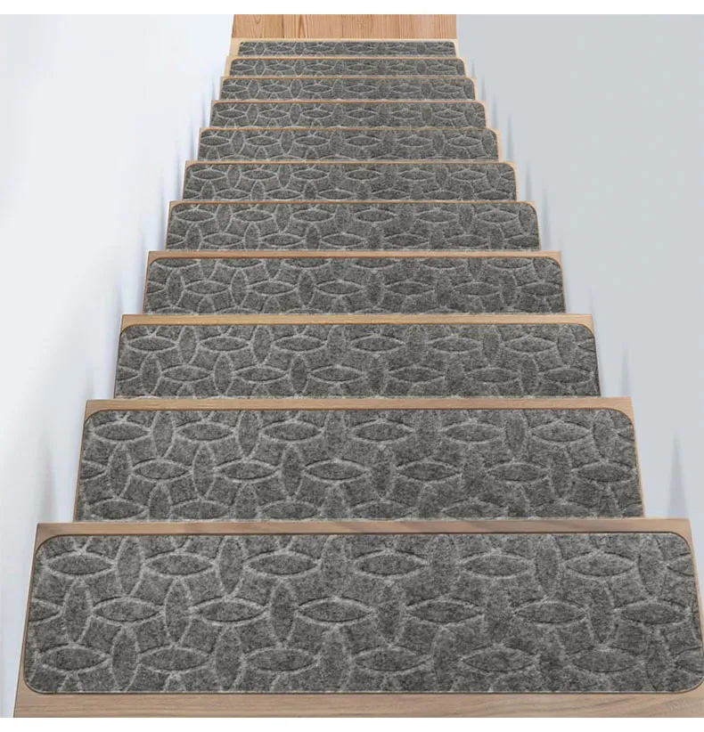 Funky Prints Pet Friendly Satin Resistant Kids Safety Soft Step Staircase Mat