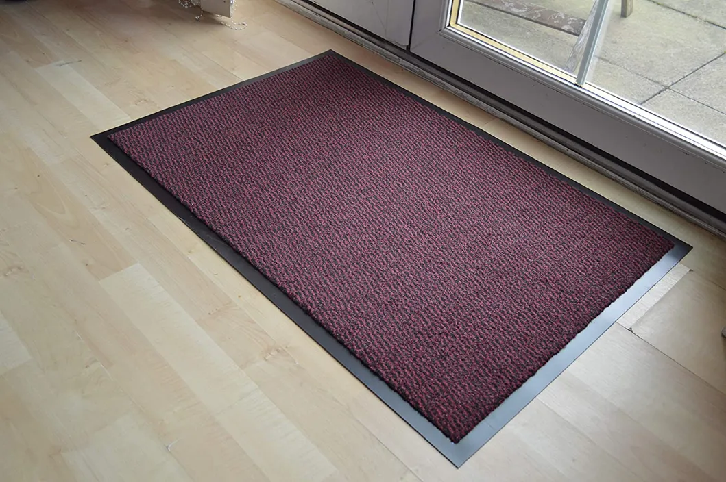 Gad Home Front Door Mat Waterproof and Washable PVC Outside Door Rugs