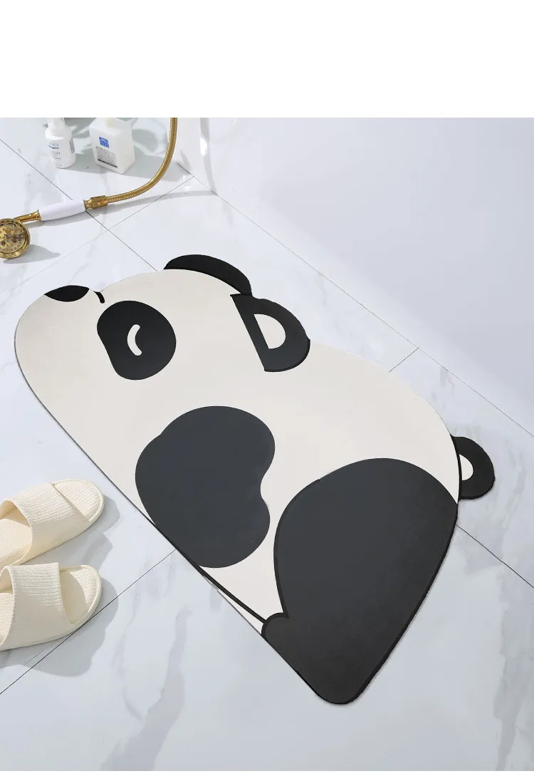 Hot Selling Cartoon Soft Super Absorbent Bathroom Floor Mats Rugs