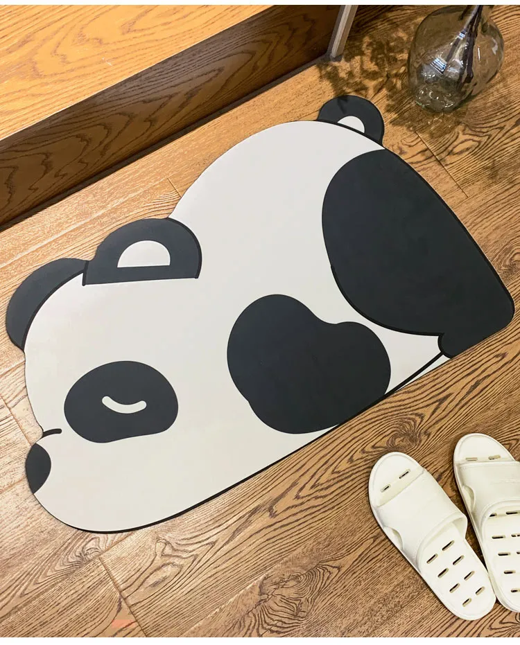 Hot Selling Cartoon Soft Super Absorbent Bathroom Floor Mats Rugs