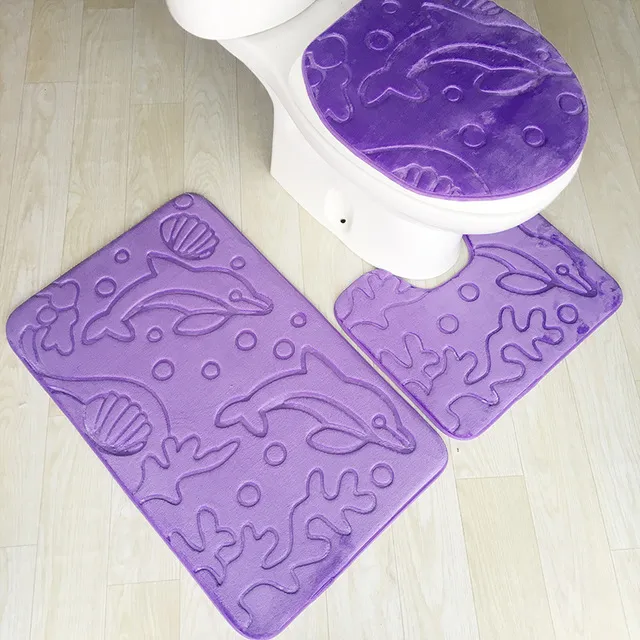 New-Style Hot Sale Multi-Function Innovation Factory Outlet Great Quality Customize Toilet Mat