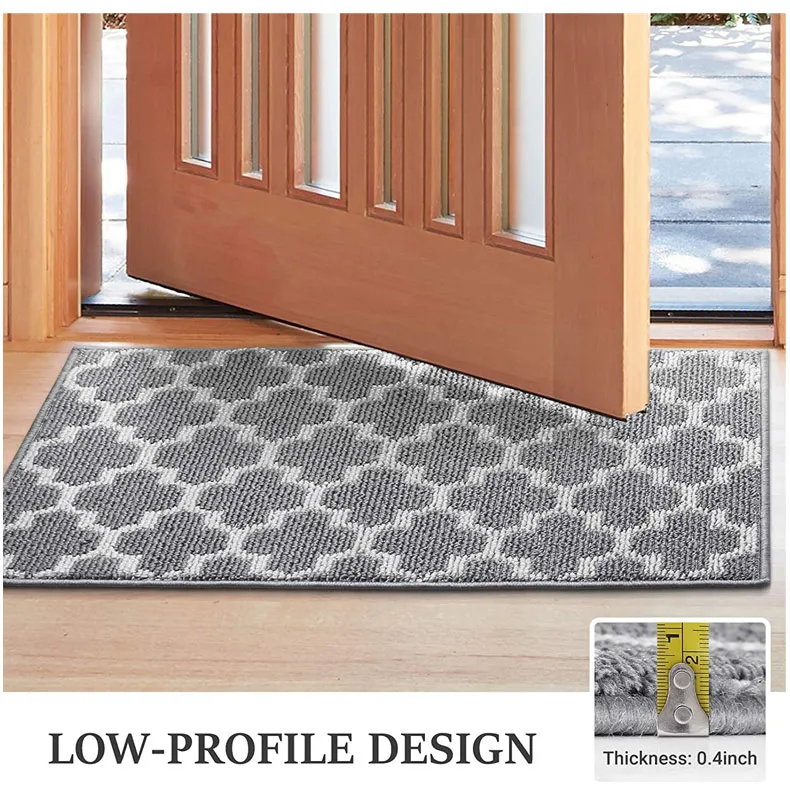 Polypropylene Mat Front Back Door Mat TPR Backing Non Slip Floor Door Mats