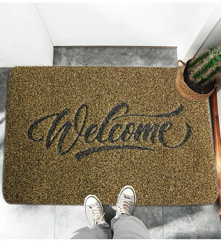 Polypropylene Scratch Ground Doormat Entrance Outdoor Door Mat